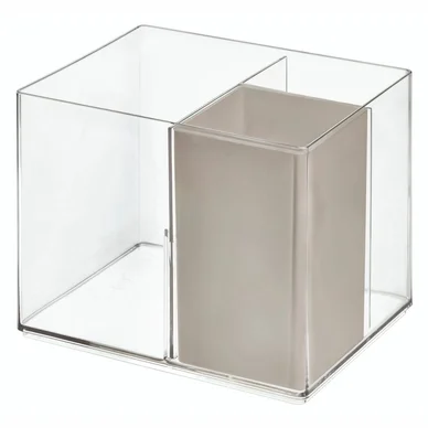 Authentique Organisateur de Soins Capillaires iDesign The Home Edit Transparent (18 x 13,5 cm)