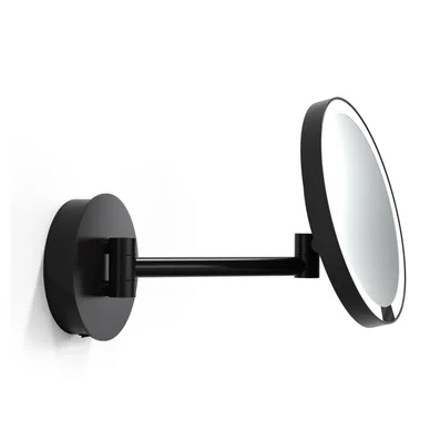 Super Prix Miroir de maquillage Decor Walther Just Look Plus WR 5X LED mural Noir mat (grossissement 5x)