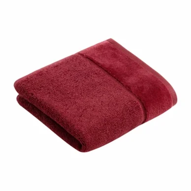 Vente Flash Serviette Invité Vossen Pure Red Rock (40 x 60 cm) (Lot de 6)
