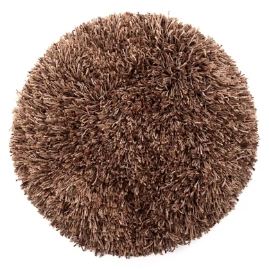 Authentique Tapis de Bain Heckett and Lane Cona Rond Porcini Brown