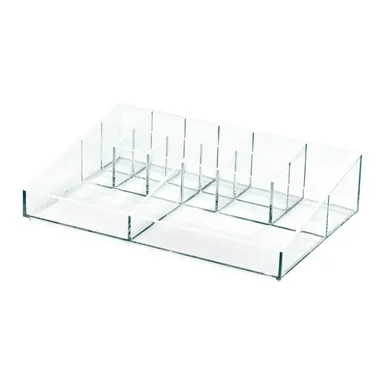 Organisateur iDesign Sarah Tanno Station Cosmétique Transparent (30,5 x 20,3 x 7,6 cm) Offre Du Jour