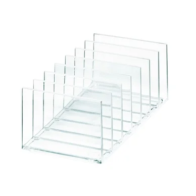 Nouvel Arrivage Organisateur iDesign Sarah Tanno Palette Station Transparent (20,3 x 10,2 x 7,6 cm)