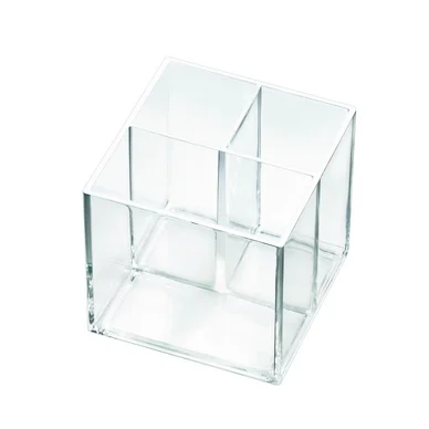 Prix Cassé Organisateur iDesign Sarah Tanno pour Cosmétiques Transparent (10,2 x 10,2 x 10,8 cm)