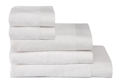 Commander Vite Ensemble de Linge de Bain Seahorse Pure White (Lot de 5)