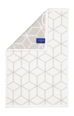 Remise Serviette Invités Villeroy & Boch Coordinates Carré Brilliant White (Lot de 3)