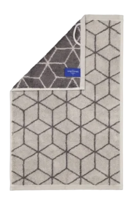 Nouvelle Collection Serviette Invités Villeroy & Boch Coordinates Carré Stone (Lot de 3)
