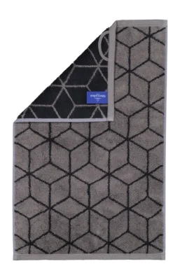 Serviette Invités Villeroy & Boch Coordinates Carré Graphite (Lot de 3) Nouvelle Collection