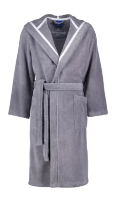 Peignoir Villeroy & Boch Men Capuche Shadow Grey Dernier Modèle