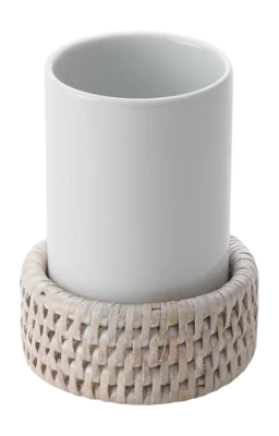 Bon Marché Porte-Brosse à Dents Decor Walther Basket SMB Rattan Clair