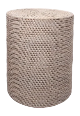 Nouvel Arrivage Tabouret Hocker Decor Walther Basket Rotin Clair