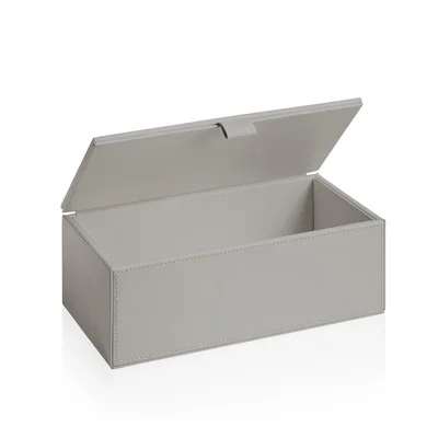 Vente Flash Boîte de Stockage Decor Walther Brownie BMD2 avec Couvercle Taupe