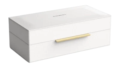 Prix Cassé Boîte de Stockage Decor Walther Brownie BOX Petit Blanc