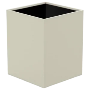 Corbeille à Papier Decor Walther Brownie PK Carrée Sable Prix Réduit