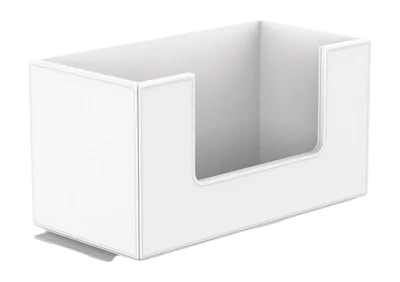 Authentique Boîte à Mouchoirs Decor Walther Brownie PTB Blanc