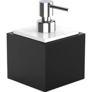 Distributeur de Savon Decor Walther Brownie SSP Blanc Noir Chrome Must-Have