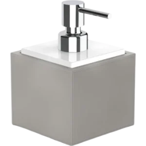Prix Cassé Distributeur de Savon Decor Walther Brownie SSP Taupe Chrome