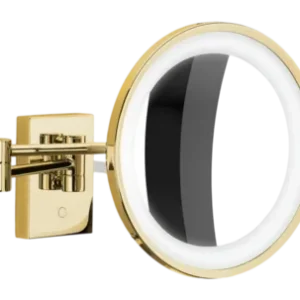 Petit Prix Miroir à Maquillage Decor Walther BS 40 LED Or (3x grossissement)