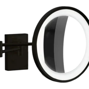 Achat Immédiat Miroir à Maquillage Decor Walther BS 40 LED Noir Mat (7x grossissement)