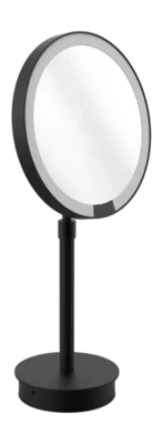 Produit De Marque Miroir à Maquillage Decor Walther Just Look Plus SR LED Mat Noir (grossissement x 5)