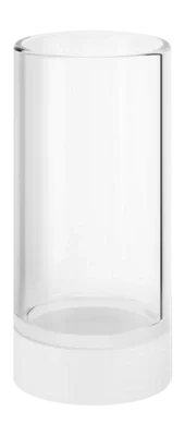 Porte-Brosse à Dents Decor Walther Century SMG Cristal Mat Blanc Transparent Promotion