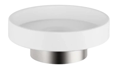 Promotion Porte-Savon Decor Walther Century STS Acier Inox Mat Blanc
