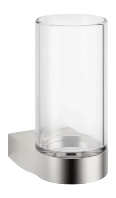 Porte-Brosse à Dents Decor Walther Century WMG Mural Cristal Inox Mat Transparent Prix Choc