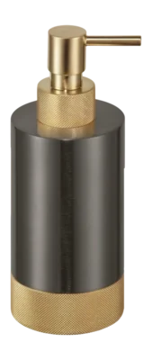 Distributeur de Savon Decor Walther Club WSP 1 Modèle Mural Matte Dark Metal Matte Gold Promotion