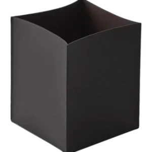 Prix Cassé Corbeille à PapierDecor Walther Nappa PK Zonder Deksel Black Brown