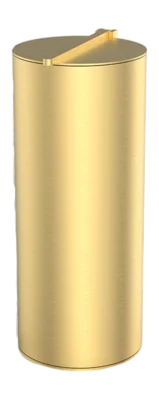 Poubelle Decor Walther Mikado BIN 4 Modèle Mural Mat Gold PVD Soldes