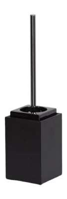 Brosse WC Decor Walther Brownie SBG Black avec Porcelaine Back et Brosse Chrome Promotion