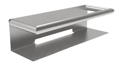 Remise Organisateur de Salle de Bain Decor Walther DA 30 Mat Acier Inox