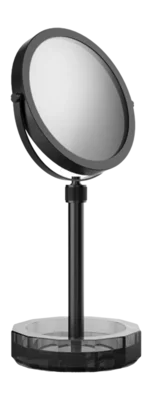 Commander Vite Miroir à Maquillage Decor Walther Kristall KSA-Bol Anthracite Mat Black (Grossissement 4x + 1x)