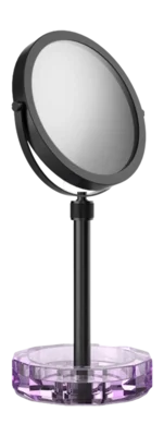 Miroir à Maquillage Decor Walther Kristall KSA-Bol Purple Mat Black (Grossissement 4x + 1x) Affaire À Saisir