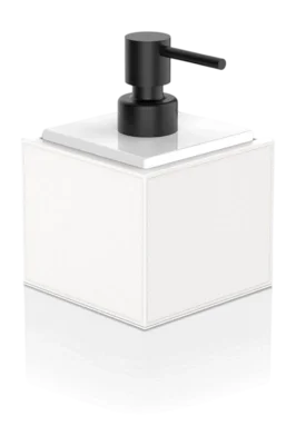 Distributeur de Savon Decor Walther Brownie SSP White Black Dernière Chance