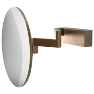 Miroir à Maquillage Decor Walther VISION R Non Eclairé 5X Modèle Mural Cuivre (Grossissement 5x) Meilleur Choix