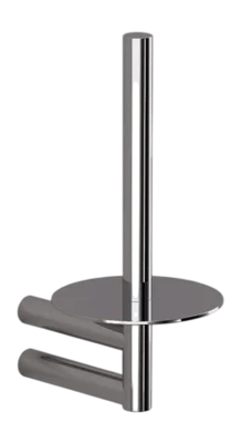 Porte-Papier WC Decor Walther Mikado ERH Noir Chrome PVD Populaire