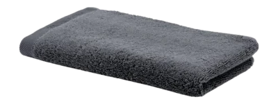 Bon Plan Serviette Invités Aquanova Sava Dark grey (lot de 6)