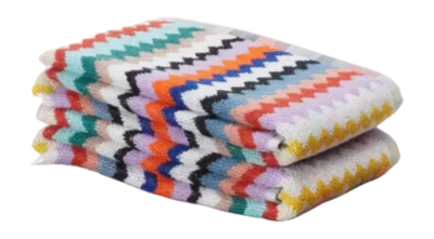Paiement Sécurisé Petite Serviette Missoni Riverbero Multicolore (Lot de 6)