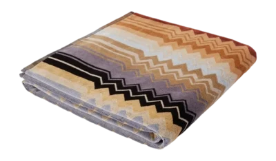 Satisfait Ou Remboursé Serviette de Bain Missoni Giacomo Noir Multicolore (100 x 150 cm)