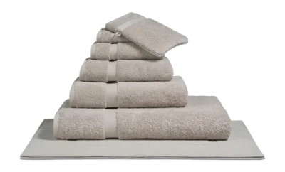 Acheter Direct Gant de Toilette Vandyck Ranger Towels New Stone (16 x 22 cm)