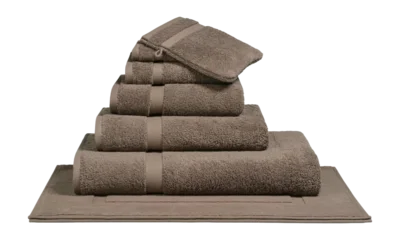 Certifié Serviette de Toilette Vandyck Ranger Towels New Espresso (68 x 127 cm)