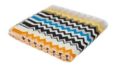 Authentique Serviette de Bain Missoni Best Black Multicolor (100 x 150 cm)