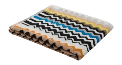 Serviette de Toilette Missoni Best Black Multicolor (70 x 115 cm) Réduction