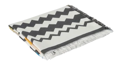 Serviette de Plage Missoni Best Fouta Black Multicolor 160 (140 x 180 cm) Top Vente