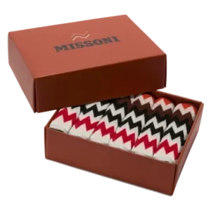 Offre Exclusive Petite Serviette Missoni Best Red Multicolor (Lot de 6)