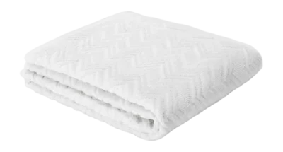 Acheter En Ligne Serviette Invité Missoni Chalk White (70 x 40 cm)