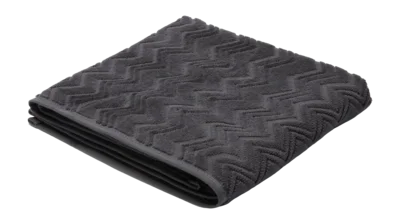 Serviette Invité Missoni Craie Anthracite Grey (70 x 40 cm) Vente Directe