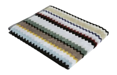Meilleur Prix Serviette de Bain Missoni Curt Noir Multicolor (80 x 160 cm)