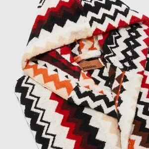 Peignoir Missoni Best Hooded Red Multicolor Promotion