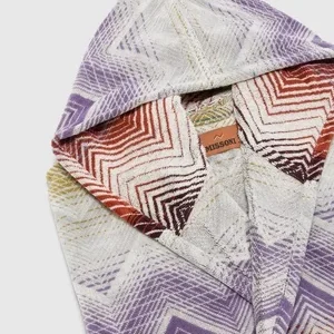 Peignoir Missoni Marea Hooded Multicolor Acheter En Ligne